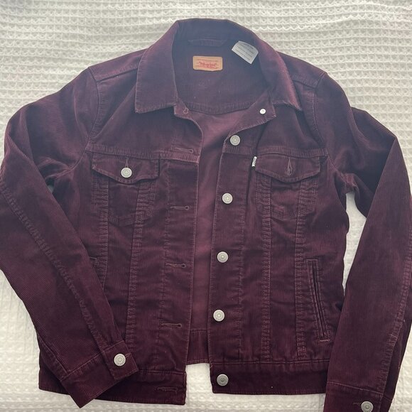 Levi's Corduroy Jacket W Sz Sm - Picture 1 of 5